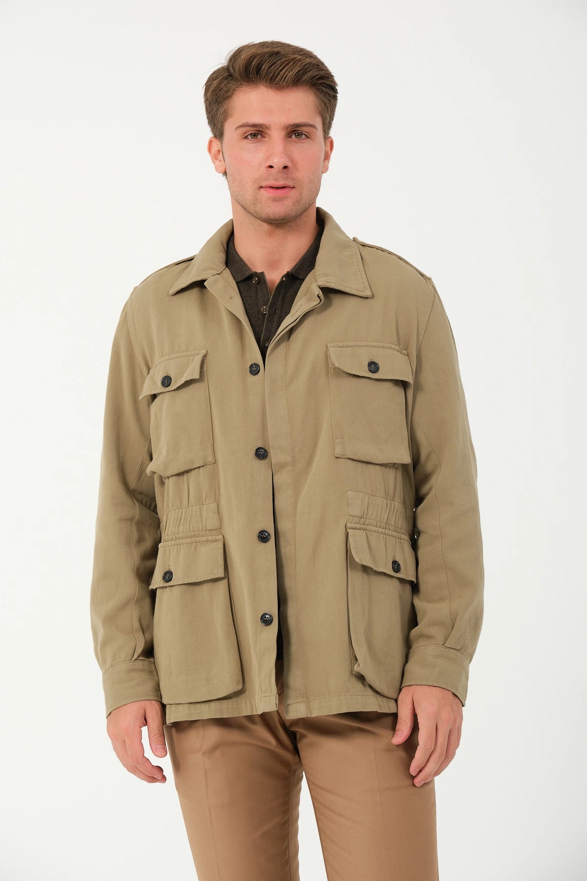 Übergangsjacke Beige