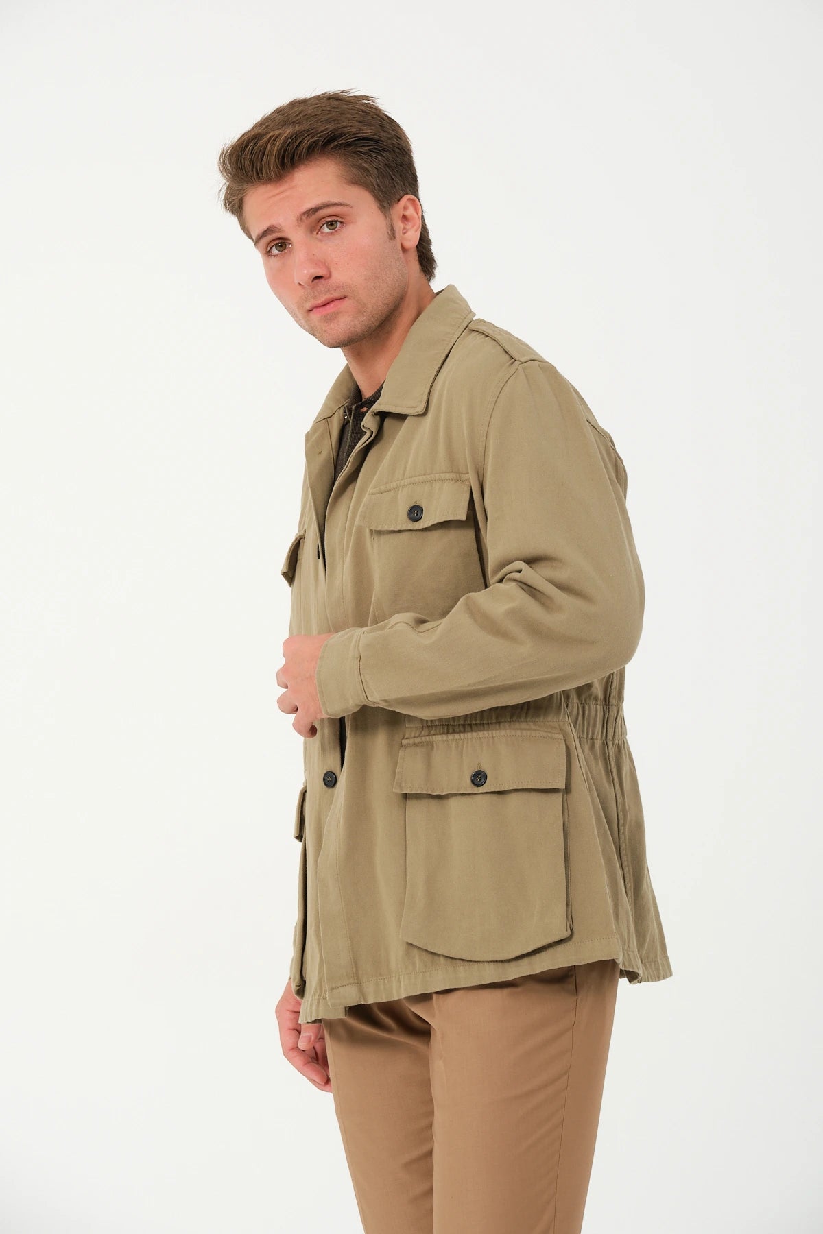 Übergangsjacke Beige