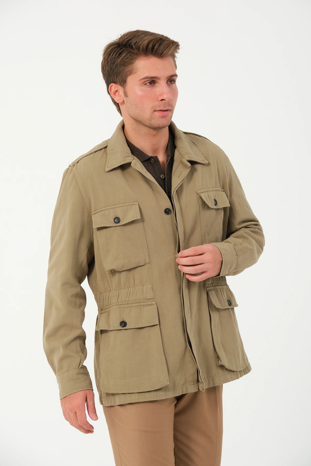 Übergangsjacke Beige