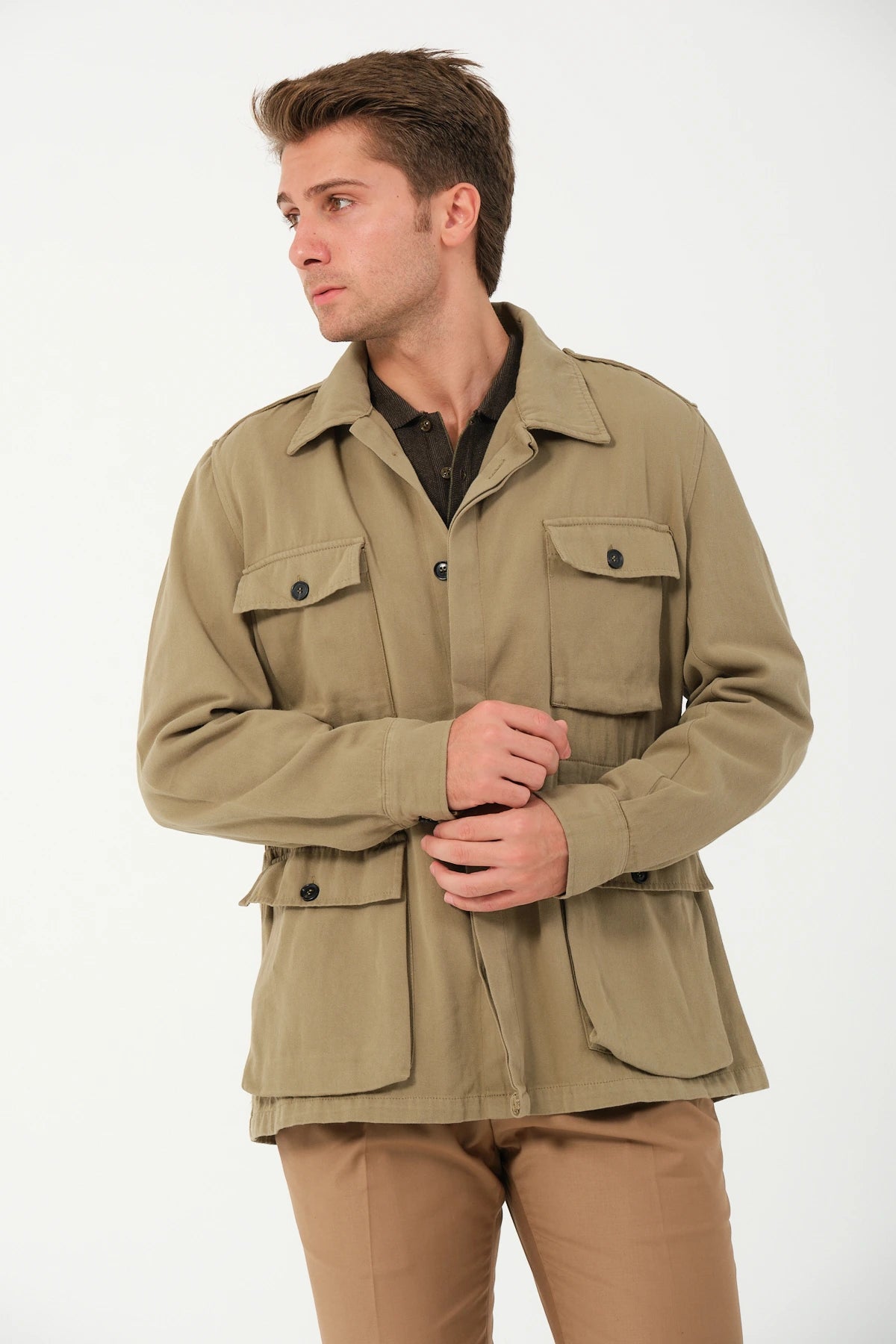 Übergangsjacke Beige