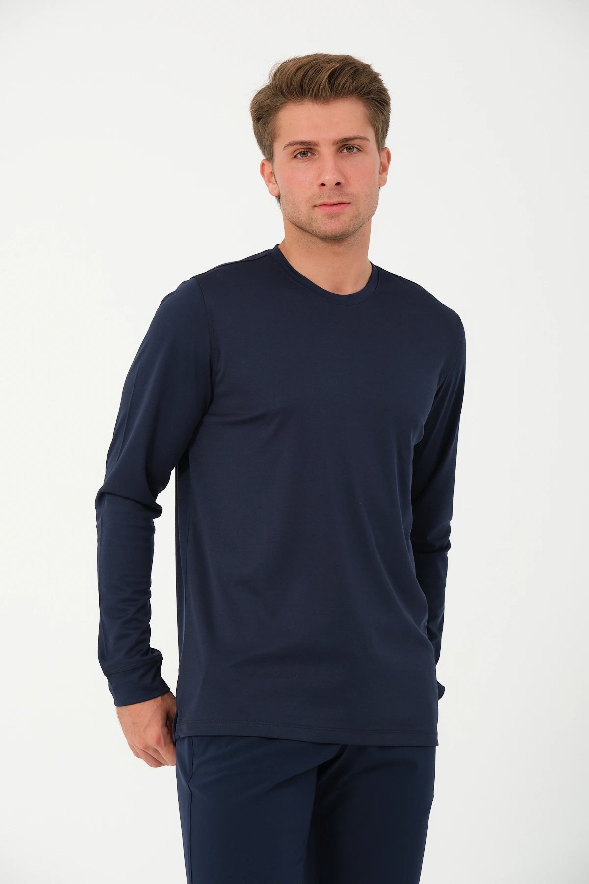 Longsleeve Dunkelblau