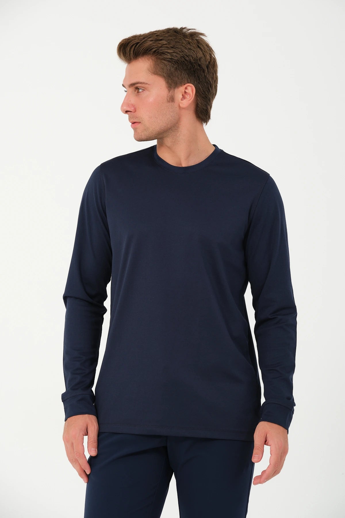 Longsleeve Dunkelblau