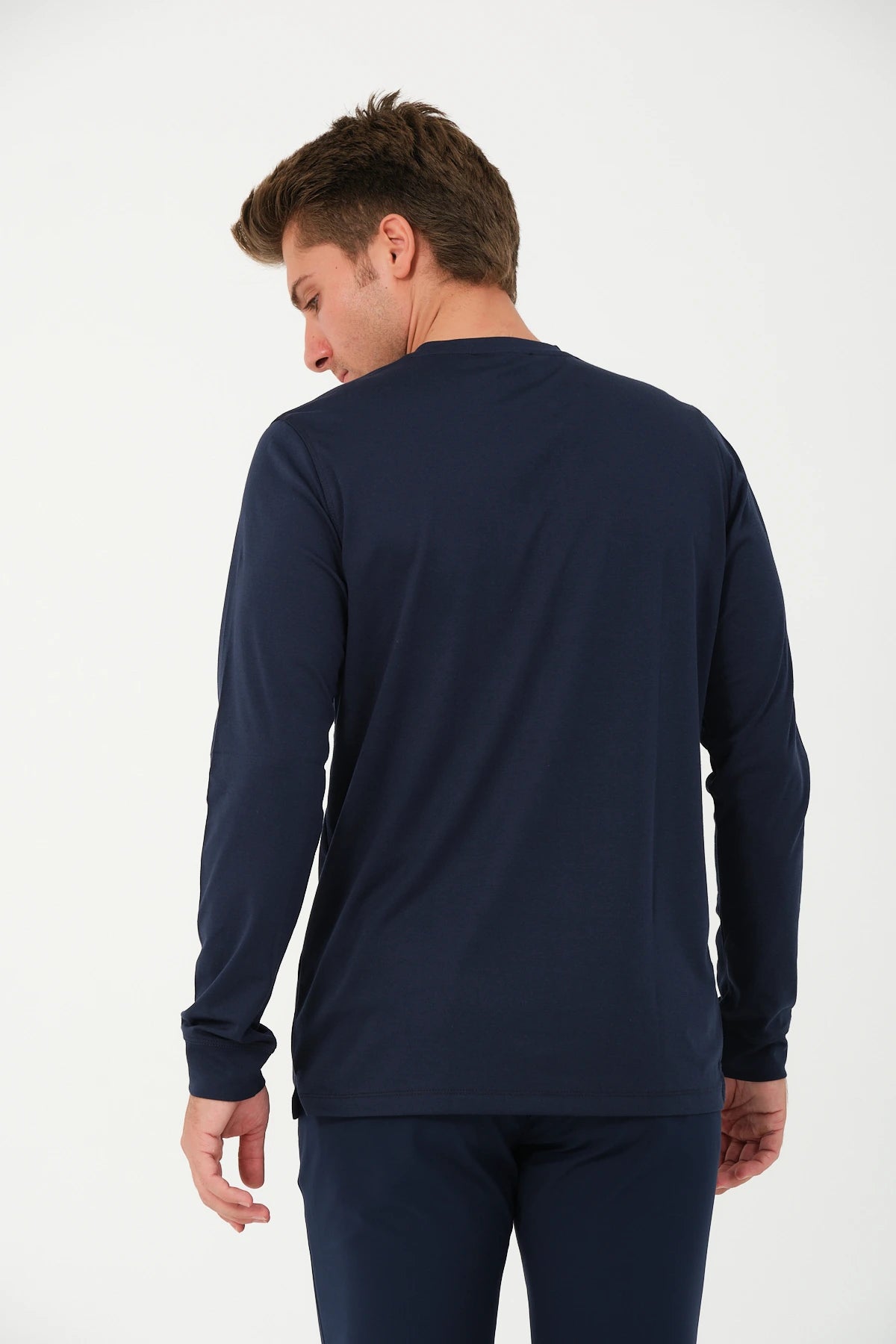 Longsleeve Dunkelblau